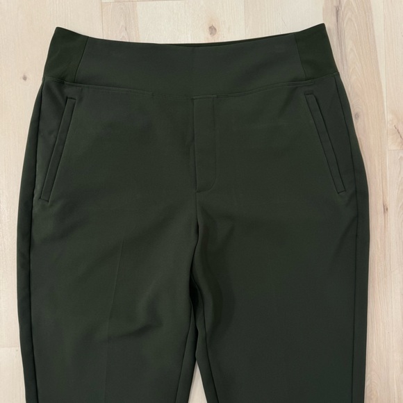 Athleta Endless High Rise Pant Aspen Olive Green Women's 12 533636 Travel - Picture 7 of 16